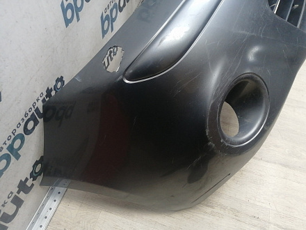 AA046010; Бампер передний; без паркт.; под омыват. (62022-BH10H) для Nissan Note I рест. (2009-2013)/БУ; Оригинал; Р1, Мелкий дефект; 