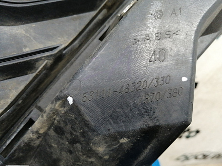 AA026845; Решетка радиатора (53111-48320) для Lexus RX IV (2016 — 2019)/БУ; Оригинал; Р1, Мелкий дефект; 