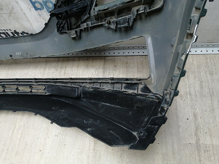 AA046162; Бампер передний; без паркт.; под омыват. (562 807 221) для Skoda Kodiaq I (2016- 2021)/БУ; Оригинал; Р1, Мелкий дефект; 