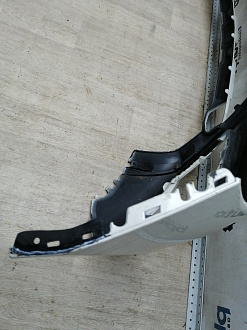 AA046105; Бампер передний, AMG; под паркт.; под омыват. (A1668803140) для Mercedes-Benz M-klasse III (W166) (2011-2015)/БУ; Оригинал; Р1, Мелкий дефект; 