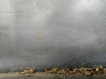 AA045560; Бампер передний; под паркт.; под омыват. (95122388) для Opel Mokka (2012 - 2015)/БУ; Оригинал; Р1, Мелкий дефект; 
