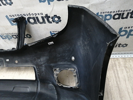 AA046165; Бампер передний; под паркт.; под омыват. (52119-60E01) для Toyota Land Cruiser Prado 150 (2010 — 2013)/БУ; Оригинал; Р1, Мелкий дефект; 