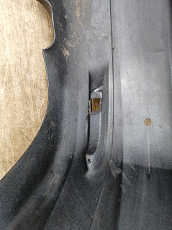 AA036323; Бампер задний; под паркт. (85022-4AA0H) для Nissan Almera III (G15) (2012-2018)/БУ; Оригинал; Р1, Мелкий дефект; 