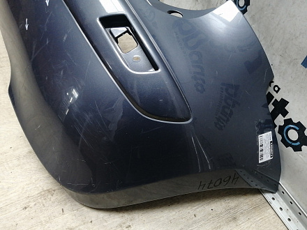 AA046074; Бампер задний; без паркт. (85022 9U040) для Nissan Note/БУ; Оригинал; Р1, Мелкий дефект; 