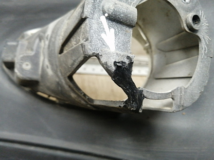 AA045727; Бампер передний; под паркт.; под омыват. (62022-1BA0H) для Infiniti/БУ; Оригинал; Р1, Мелкий дефект; 