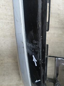 AA045796; Бампер передний; под паркт.; под омыват. (8R0 807 437 AH) для Audi Q5 I рест. (2012-2017)/БУ; Оригинал; Р1, Мелкий дефект; 