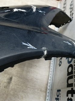 AA045421; Бампер передний; без паркт.; под омыват. (13288286) для Opel Insignia/БУ; Оригинал; Р2, Удовлетворительное; 