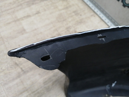 AA044983; Бампер передний; без паркт.; без омыват. (86511-2H000) для Hyundai Elantra IV (HD) (2006-2011)/БУ; Оригинал; Р1, Мелкий дефект; 