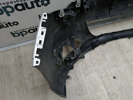 AA045304; Бампер передний; без паркт.; без омыват. (9676285080A) для Citroen C4 II HB (2011-2016)/БУ; Оригинал; Р2, Удовлетворительное; 