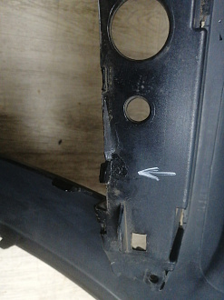 AA045749; Бампер передний, AMG; под паркт.; под омыват. (A1668856425) для Mercedes-Benz GL-klasse II (X166) (2012-2016)/БУ; Оригинал; Р1, Мелкий дефект; 