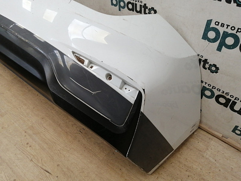 Фотография детали AA042877; Бампер задний; без паркт. (86611-H5000) для Hyundai Solaris II (2017- 2020)/БУ; Оригинал; Р2, Удовлетворительное; . Фото номер 2