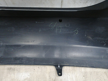 AA045895; Бампер задний v2.4; под паркт. (52159-33918) для Toyota Camry 40 рест. (2010 — 2011)/БУ; Оригинал; Р1, Мелкий дефект; 