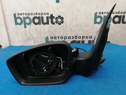 Зеркало левое, без повторителя поворота Фольксваген Polo V рест. Sedan 2015-2020, б/у, фото 5