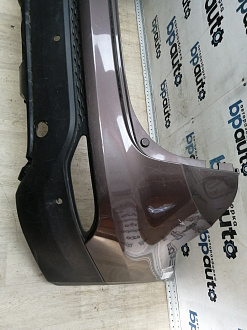 AA044921; Бампер задний (86611-2W000) для Hyundai Santa Fe III (2012 - 2015)/БУ; Оригинал; Р1, Мелкий дефект; 