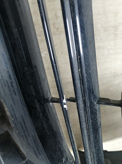 AA045787; Бампер передний; под паркт.; под омыват. (52119-06J20) для Toyota Camry 70 рест. (2021-2024)/БУ; Оригинал; Р1, Мелкий дефект; 