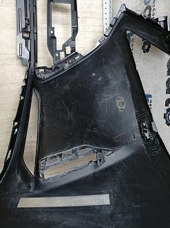 AA046305; Бампер передний; под паркт.; под омыват. (52119-48590) для Lexus RX IV рест. (2019 — 2022)/БУ; Оригинал; Р1, Мелкий дефект; 