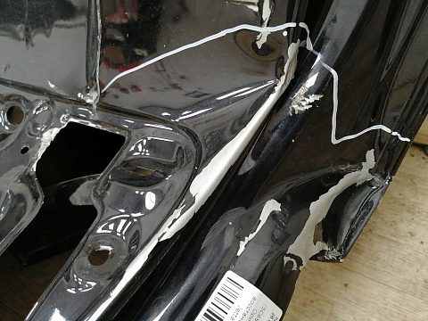 Фотография детали AA038135; Крышка багажника (5C6827025A) для Volkswagen Jetta VI (2010- 2014)/БУ; Оригинал; Р3, Под восстановление; . Фото номер 16