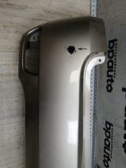 AA046211; Бампер задний; без паркт. (86611-10000) для Hyundai Matrix I рест. 2 (2008-2010)/БУ; Оригинал; Р2, Удовлетворительное; 