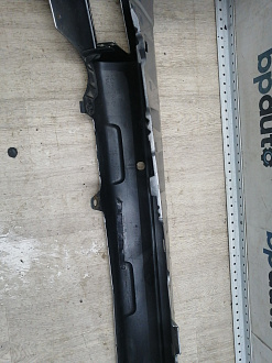 AA045786; Бампер задний; под паркт. (52159-60500) для Toyota Land Cruiser Prado/БУ; Оригинал; Р1, Мелкий дефект; 