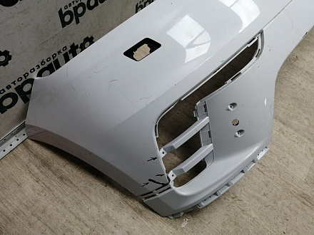 AA045877; Бампер передний; под паркт.; под омыват. (J8A2-17F003-GAW) для Land Rover Range Rover Velar L560 (2017 - 2023)/БУ; Оригинал; Р1, Мелкий дефект; 