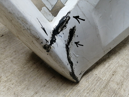 AA045805; Бампер передний, S-line; под паркт.; под омыват. (4G8 807 437 F) для Audi A7 I Sportback (2010-2014)/БУ; Оригинал; Р2, Удовлетворительное; 