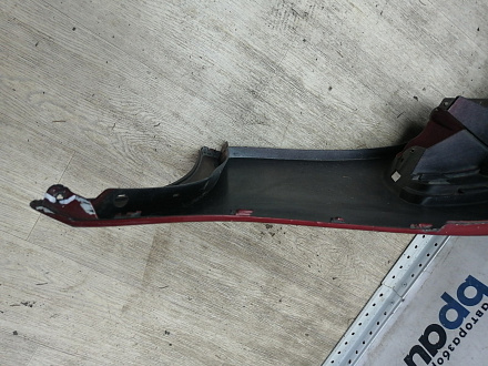 AA044506; Бампер передний; без паркт.; под омыват. (1K0807221D) для Volkswagen Jetta V (2005- 2010)/БУ; Оригинал; Р1, Мелкий дефект; 