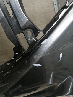 AA045897; Бампер передний; под паркт.; под омыват. (52119-78010) для Lexus NX (2014-2017)/БУ; Оригинал; Р2, Удовлетворительное; 