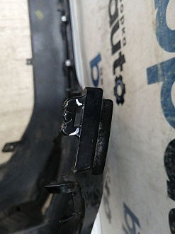 AA045597; Бампер передний; под паркт.; под омыват. (8K0 807 437 AC) для Audi A4 B8/БУ; Оригинал; Р1, Мелкий дефект; 