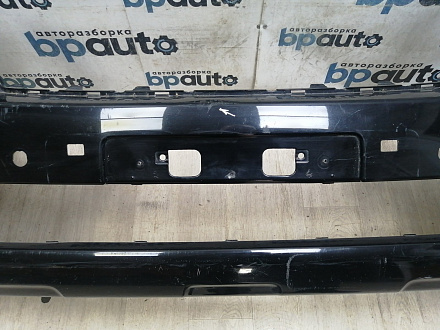 AA046165; Бампер передний; под паркт.; под омыват. (52119-60E01) для Toyota Land Cruiser Prado 150 (2010 — 2013)/БУ; Оригинал; Р1, Мелкий дефект; 