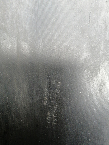 Фотография детали AA045584; Бампер передний; без паркт.; под омыват. (TK21-50031) для Mazda CX-9 I рест. (2012-2016)/БУ; Оригинал; Р1, Мелкий дефект; . Фото номер 31