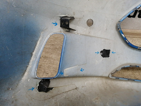 Фотография детали AA026396; Бампер передний; под паркт.; без омыват. (AV11-17757-AC) для Ford B-MAX (2012-2018)/БУ; Оригинал; Р1, Мелкий дефект; . Фото номер 13
