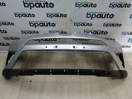 AA044917; Бампер передний; без паркт.; под омыват. (52119-0R180) для Toyota Rav4 40 рест. (2015 — 2019)/БУ; Оригинал; Р1, Мелкий дефект; 