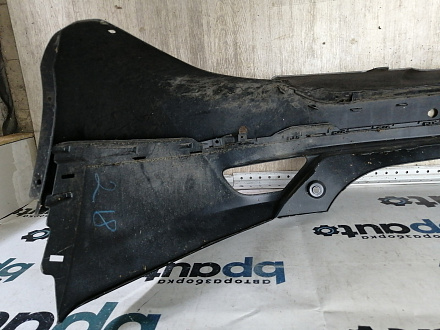 AA044903; Бампер задний; под паркт. (52159-0R150) для Toyota Rav4 40 рест. (2015 — 2019)/БУ; Оригинал; Р1, Мелкий дефект; 