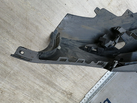 BA000167; Бампер передний; под паркт.; под омыват. (4G0 807 437) для Audi A6 C7/БУ; Оригинал; Р1, Мелкий дефект; 