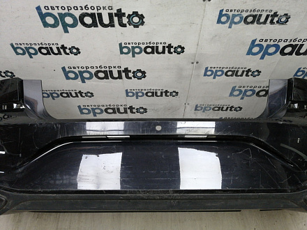AA044788; Бампер задний; под паркт. (6N5807421) для Volkswagen Polo VI Liftback (2020- 2022)/БУ; Оригинал; Р1, Мелкий дефект; 