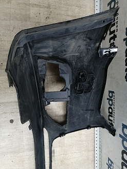 AA045595; Бампер передний; под паркт.; под омыват. (8K0 807 437 AC) для Audi A4 B8/БУ; Оригинал; Р1, Мелкий дефект; 