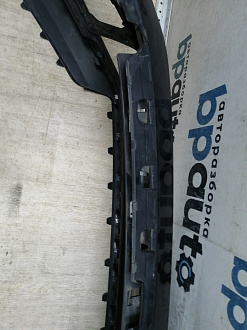 AA045702; Бампер передний; под паркт.; под омыват. (5СU807221A) для Volkswagen Jetta VI рест. (2015-2018)/БУ; Оригинал; Р2, Удовлетворительное; 