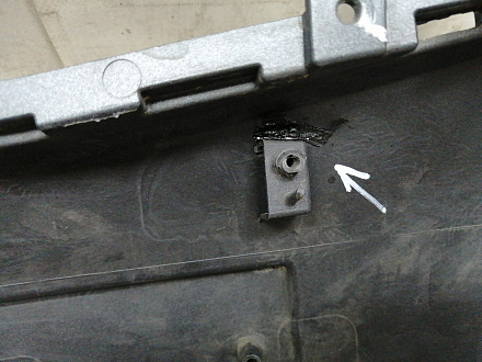 AA045857; Бампер передний; без паркт.; без омыват. (86511-4Y000) для Kia Rio/БУ; Оригинал; Р1, Мелкий дефект; 