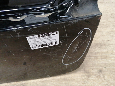 AA029866; Крышка багажника (67005-48601) для Lexus RX 450h/БУ; Оригинал; Р2, Удовлетворительное; 