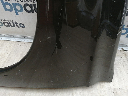 BA000303; Крыло переднее левое, без повторителя, под расширитель (5220K685) для Mitsubishi Outlander/БУ; Оригинал; Р1, Мелкий дефект; 