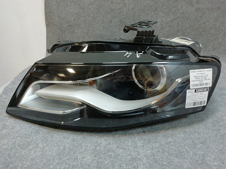 AA000180; Фара ксенон левая, светодиодная (8K0 941 003 P) для Audi A4 B8/БУ; Оригинал; Р0, Хорошее; 