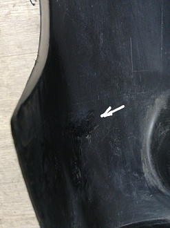 BA000200; Бампер задний; без паркт. (85022-JU14H) для Nissan X-Trail T31/БУ; Оригинал; Р1, Мелкий дефект; 