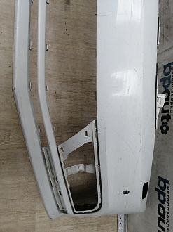 AA045690; Бампер передний; под паркт.; под омыват. (5СU807221A) для Volkswagen Jetta VI рест. (2015-2018)/БУ; Оригинал; Р1, Мелкий дефект; 