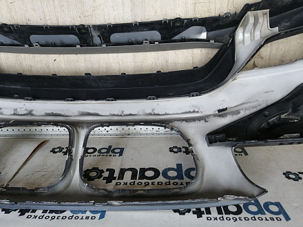 AA046506; Бампер передний; без паркт.; без омыват. (51117303750) для BMW Х1 I (E84) рест. (2012-2015)/БУ; Оригинал; Р1, Мелкий дефект; 