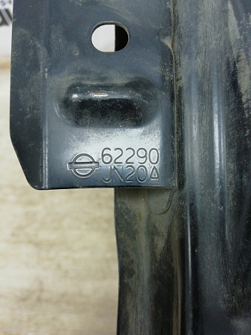 Фотография детали AA006555; Усилитель переднего бампера верхний (62290-JN20A) для Nissan Teana 32/БУ; Оригинал; Р0, Хорошее; . Фото номер 5