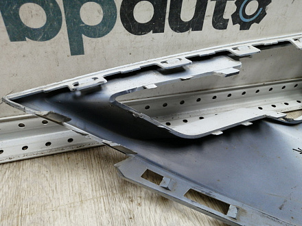 AA045525; Юбка переднего бампера - правая часть (4L0 807 062 С) для Audi Q7 I рест. (2010-2015)/БУ; Оригинал; Р1, Мелкий дефект; 