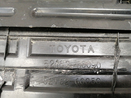 AA036481; Накладка заднего бампера, широкая (52162-60090 /50) для Toyota Land Cruiser Prado/БУ; Оригинал; Р1, Мелкий дефект; 