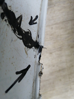 AA045516; Бампер передний; под паркт.; под омыват. (4L0 807 437 H) для Audi Q7 I рест. (2010-2015)/БУ; Оригинал; Р2, Удовлетворительное; 