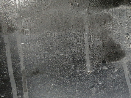 BA000124; Бампер задний; под паркт. (86611-3U000) для Kia Sportage/БУ; Оригинал; Р1, Мелкий дефект; 