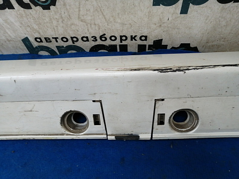 Фотография детали AA031727; Накладка порога правая, пластик (75850-47010) для Toyota Prius/БУ; Оригинал; Р1, Мелкий дефект; . Фото номер 12